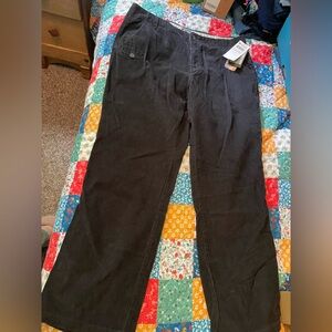 Women’s Black Corduroy Pants Size 16